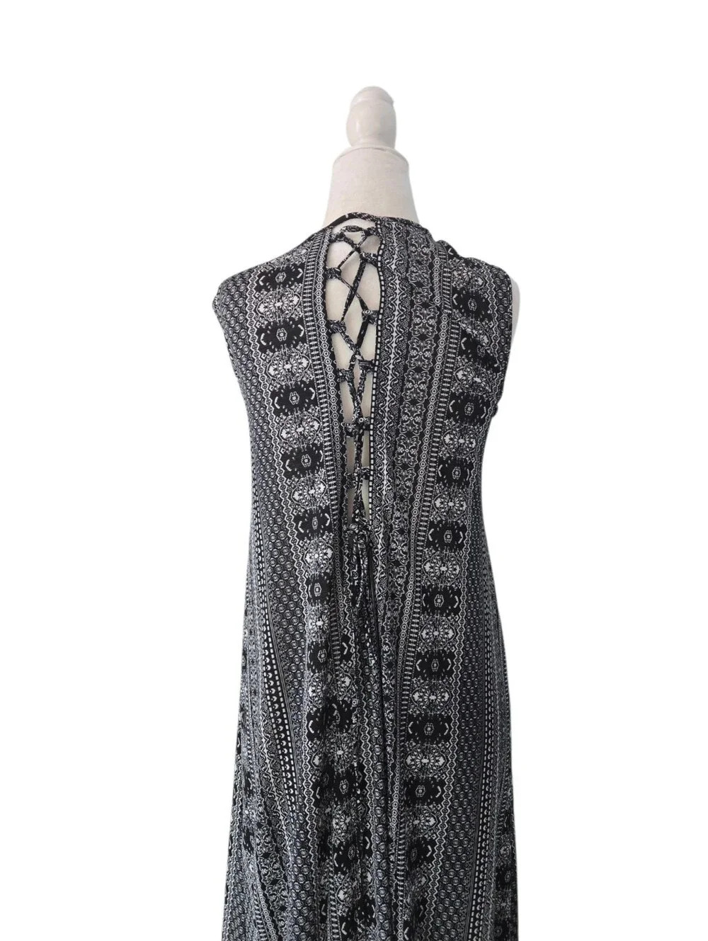 Rue 21 Vest/Kimono with Fringe Black size Medium